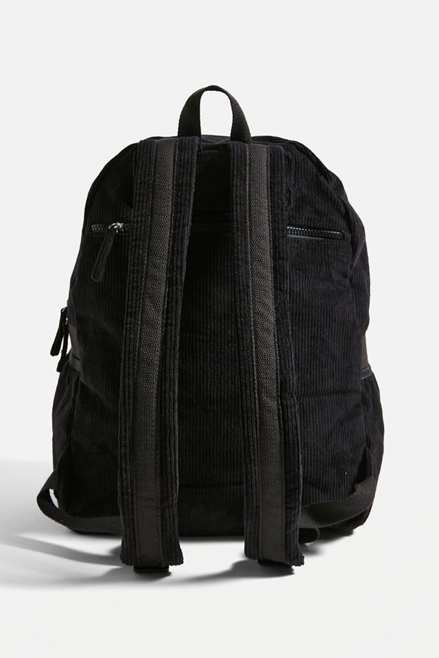 BDG Black Corduroy Backpack | Urban Outfitters UK