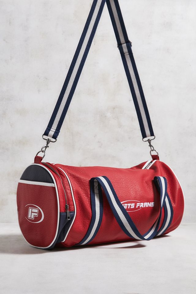 iets frans... Red Football Barrel Bag  #1