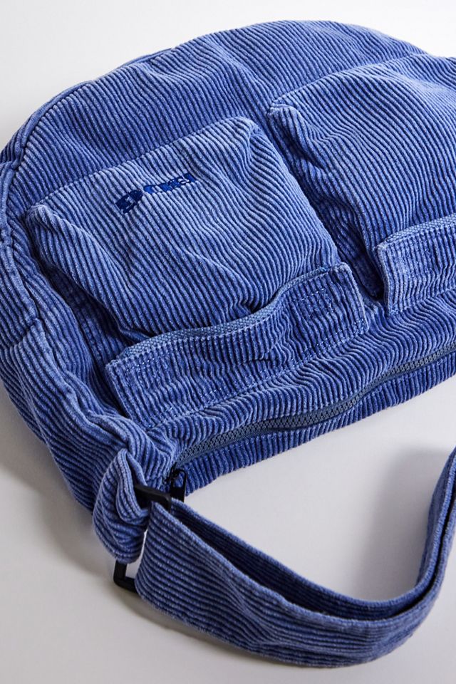 BDG Blue Corduroy Sling Bag  #2