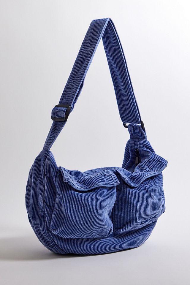 BDG Blue Corduroy Sling Bag  #3