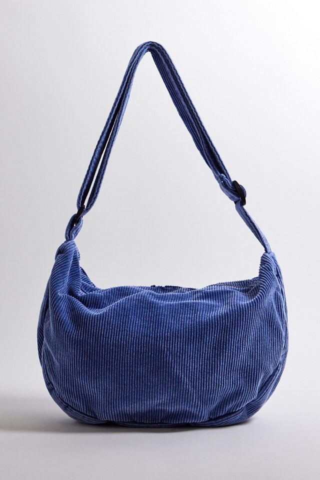 BDG Blue Corduroy Sling Bag  #4