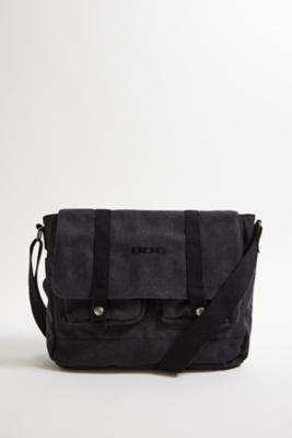 BDG Black Canvas Messenger Bag Urban Outfitters UK