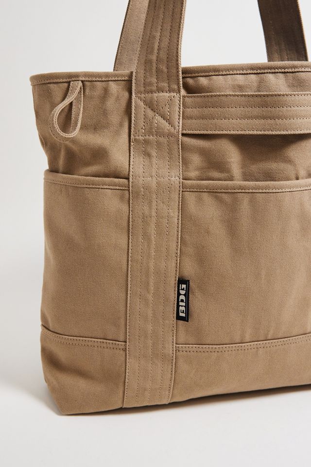 BDG Ecru Workwear Tote Bag #3
