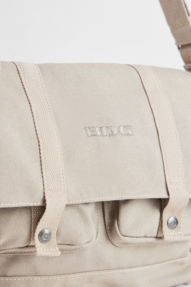 BDG Creme Canvas Kuriertasche #1