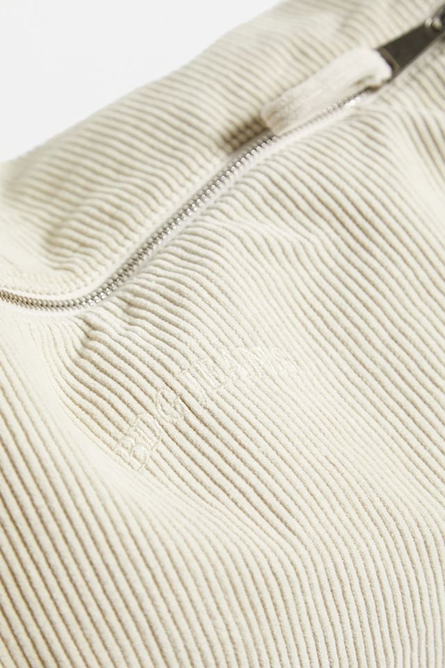 BDG Ecru Chunky Strap Corduroy Sling Bag #4