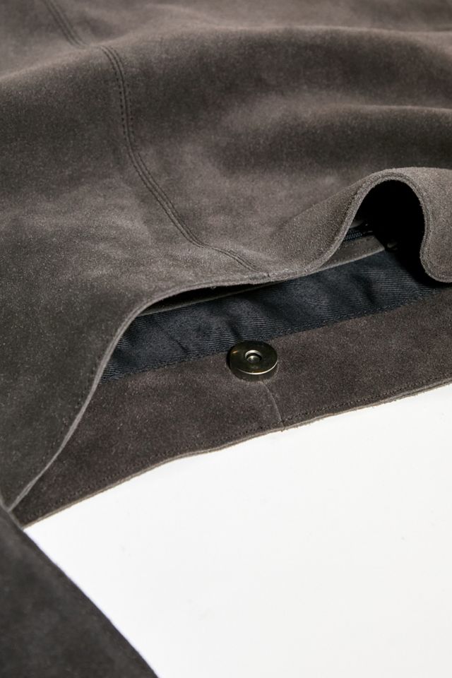 UO Suede Brown Sling Bag #4