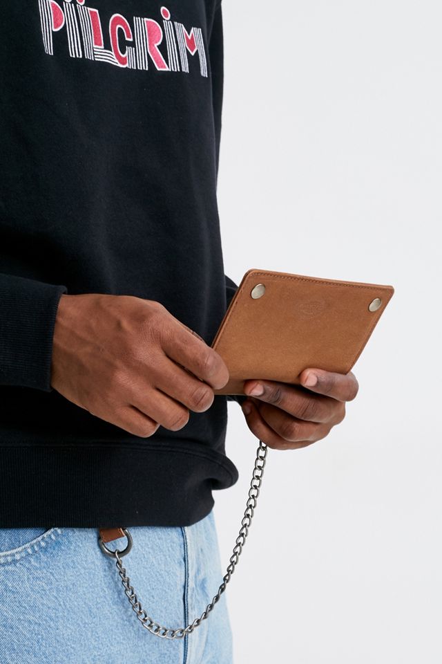 Dickies Deedsville Brown Chain Wallet