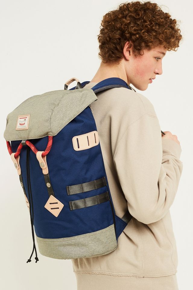 Doughnut Colorado Navy and Beige Backpack #2
