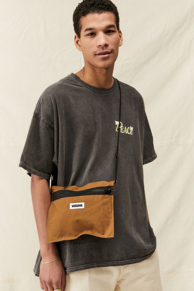 WAWWA Brown Sacoche Pouch Bag | Urban Outfitters UK