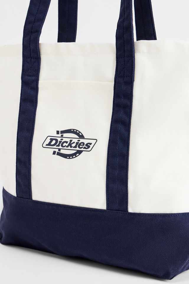 Borsa Tote in Tela Ecru con Logo Dickies #1