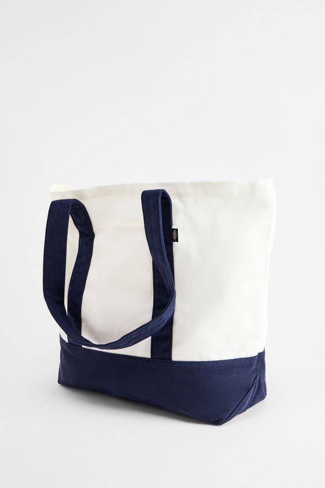 Borsa Tote in Tela Ecru con Logo Dickies #2