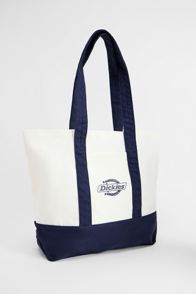Borsa Tote in Tela Ecru con Logo Dickies #3