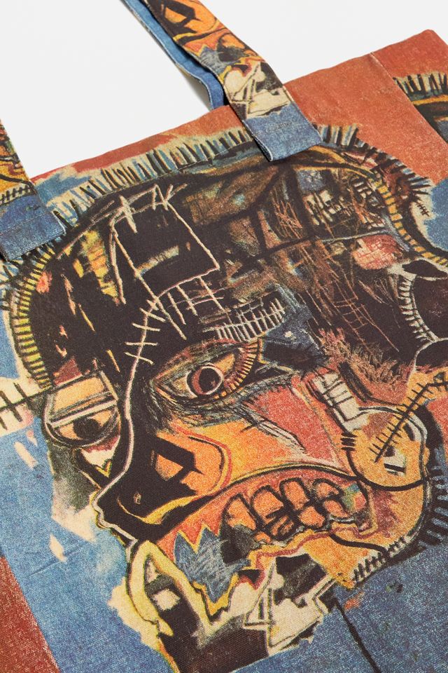 UO Basquiat Face Tote Bag #1