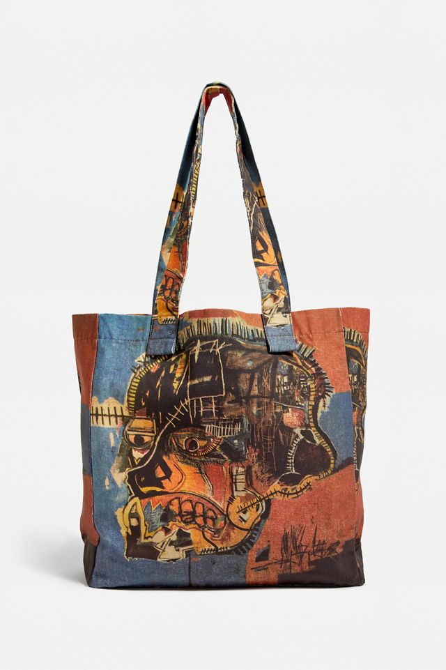 UO Basquiat Face Tote Bag #2