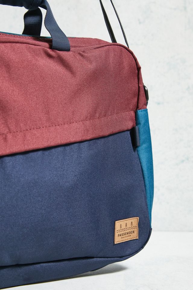 Bolsa de mensajería de bloque de color del pasajero  #2