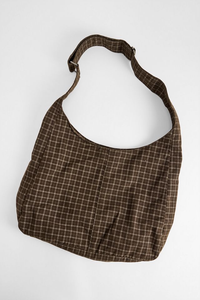 Bolso Bandolera UO Brown Jackson a Cuadros #2