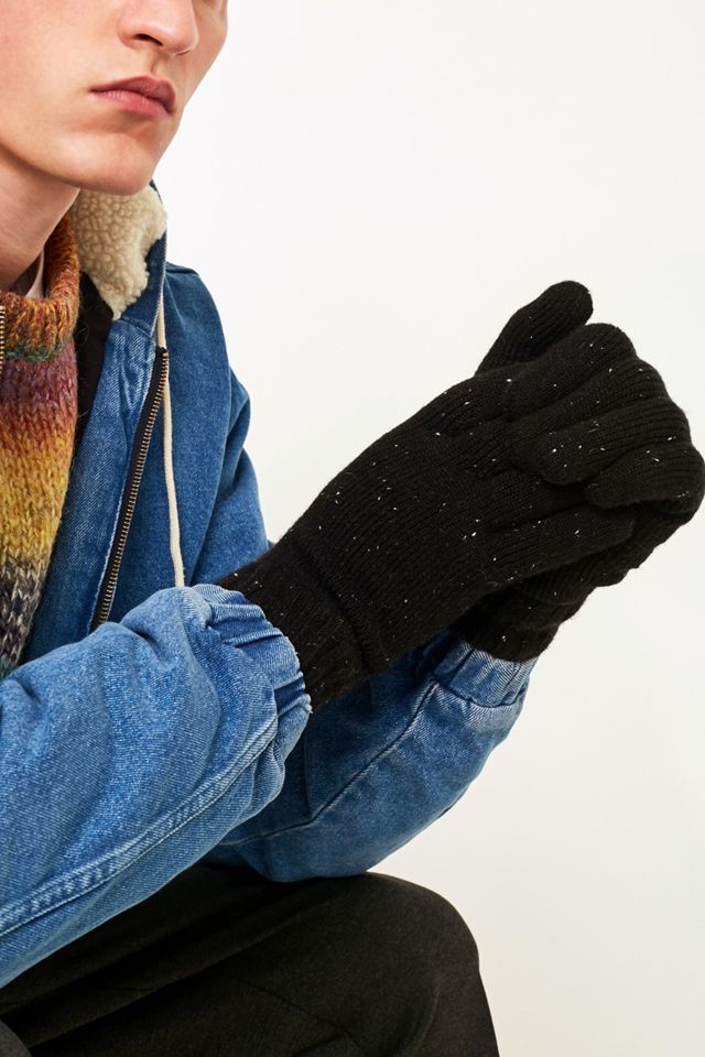 Urban Outfitters – Kuschelige, gefütterte Handschuhe in Schwarz #1