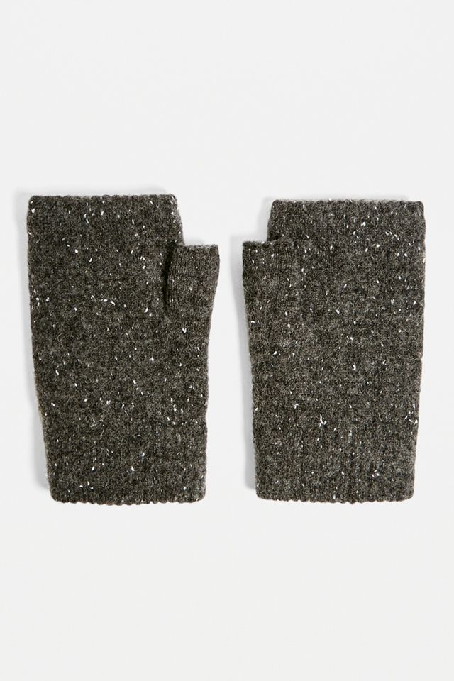 Urban Outfitters – Chenille gefütterte fingerlose Handschuhe #3