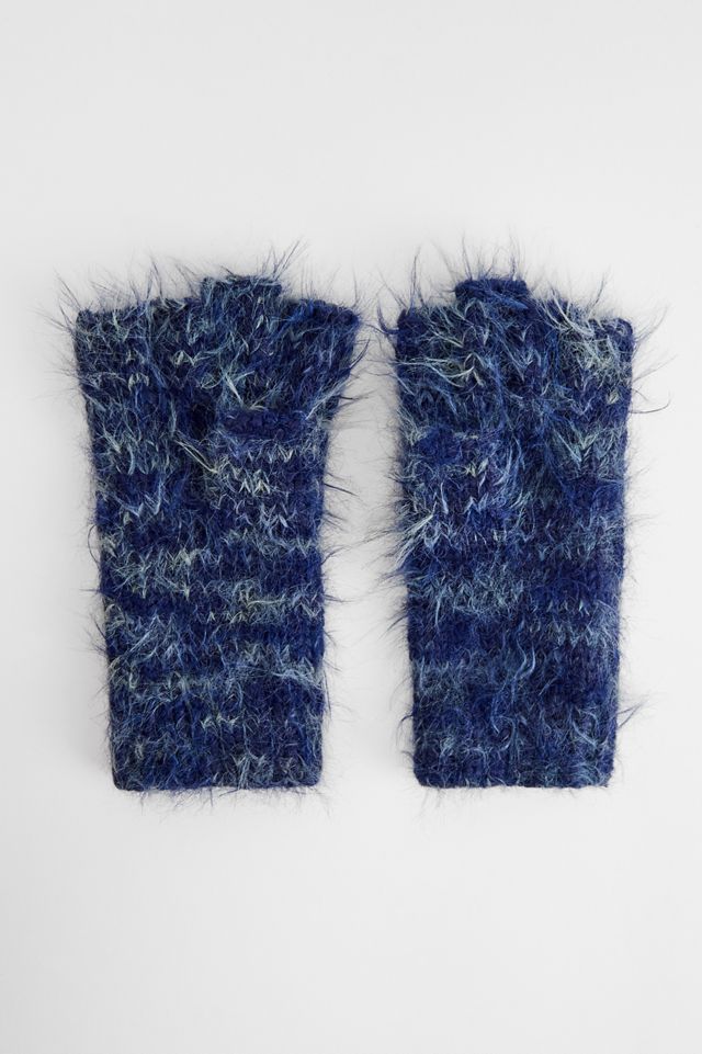 Guanti senza dita UO Blue Twist #2