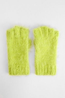 UO Lime Fingerlose Handschuhe