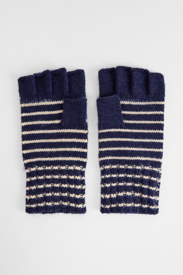 Guanti senza dita UO Navy #1