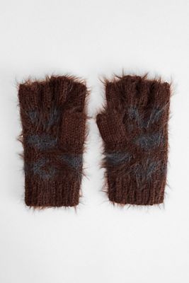 Guantes sin Dedos Leopardo UO