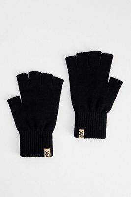 Ayker Black Fingerless Gloves