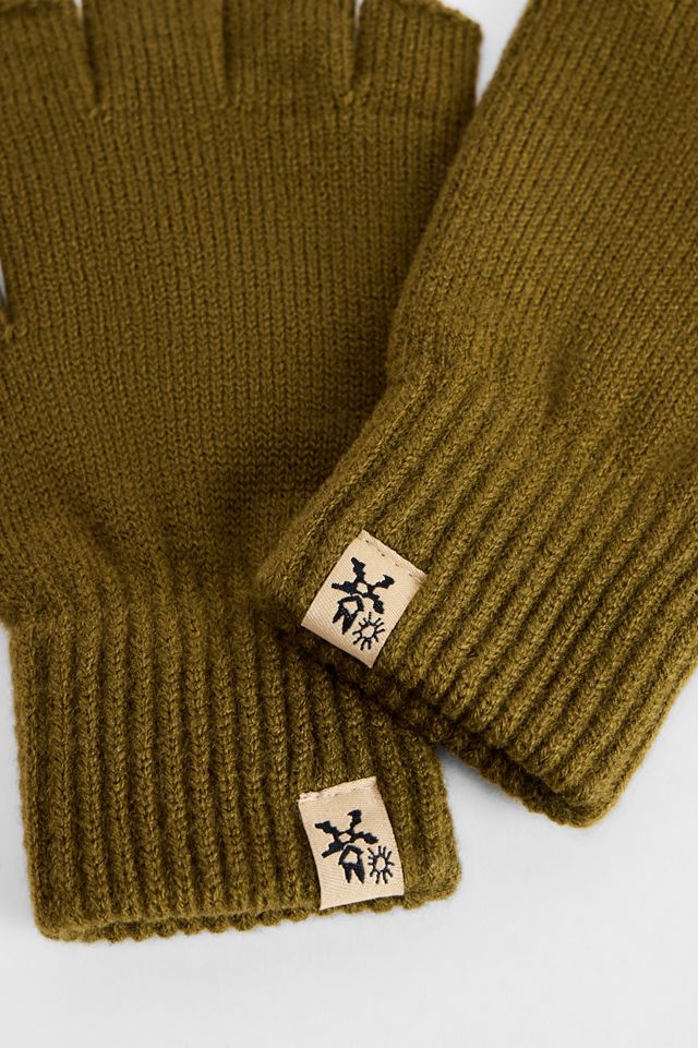 Guantes sin Dedos Verde Ayker #1