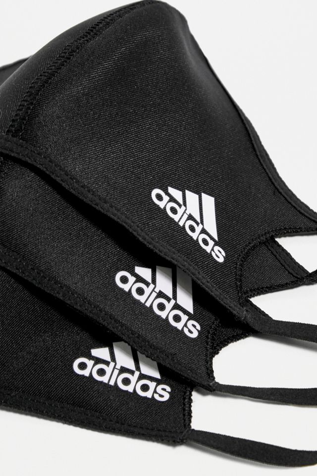 adidas Black Face Mask 3-Pack #1