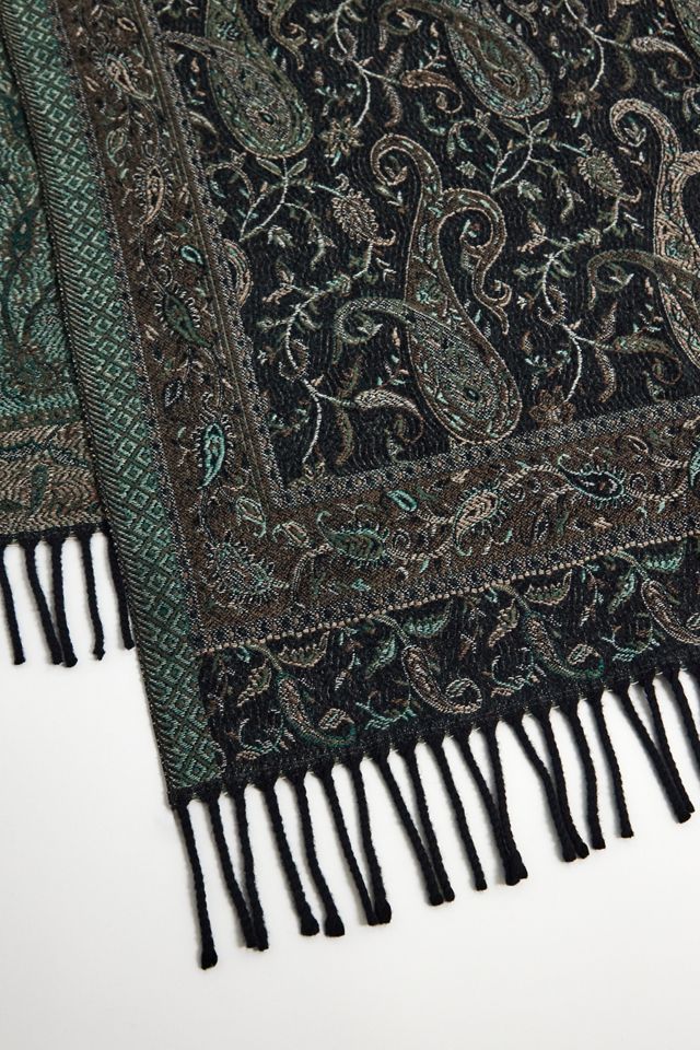 UO Paisley Strickschal #2