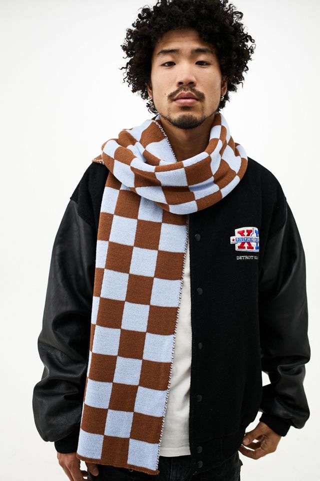 Checkerboard Scarf Urban Outfitters UK