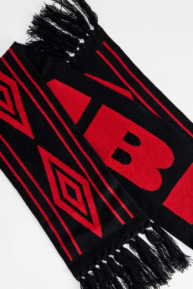 Umbro UO Exclusive Red & Black Football Scarf #1