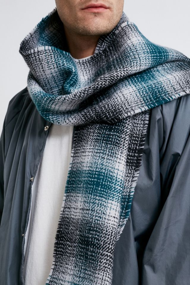 UO Drake Checked Scarf | Urban Outfitters UK