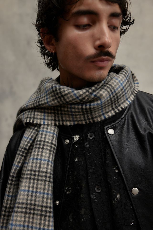 Loom Prince Of Wales Check Scarf #2