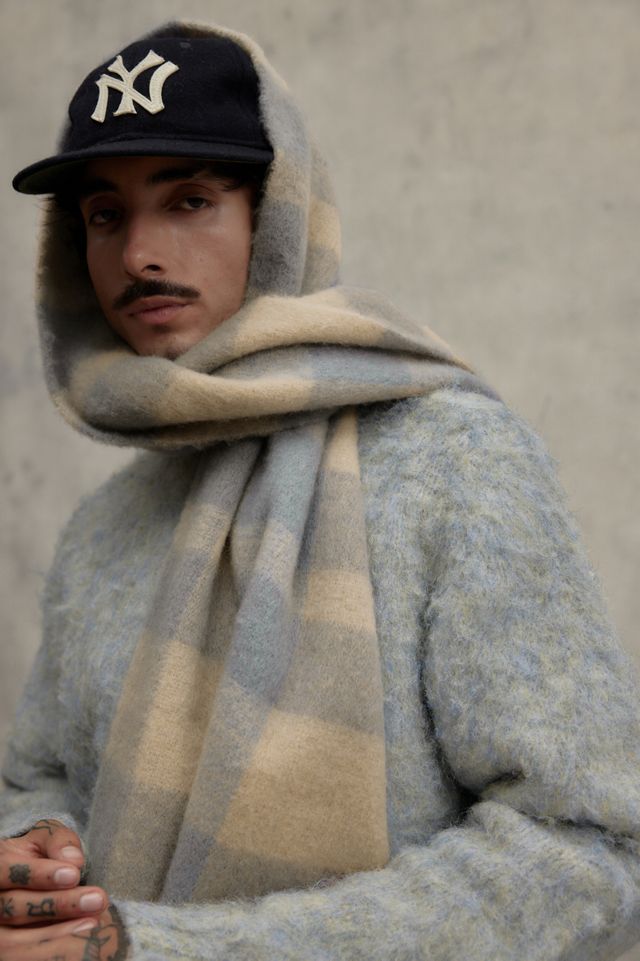 Loom Pastel Check Scarf #1