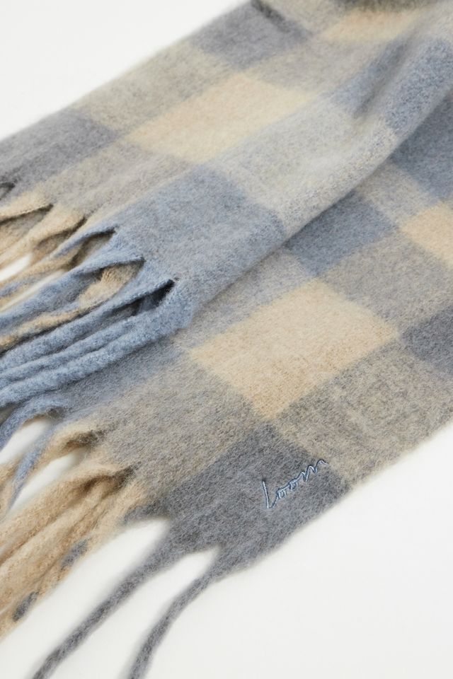 Loom Pastel Check Scarf #3