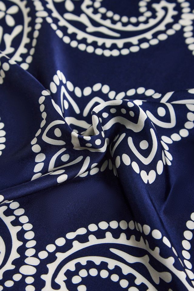 UO Navy Bandana Print Scarf #2