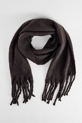 Sciarpa Coperta Marrone
