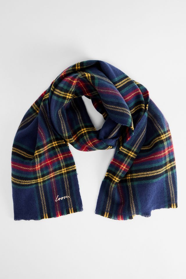 Loom Sciarpa Heritage a Quadri Rossa #1