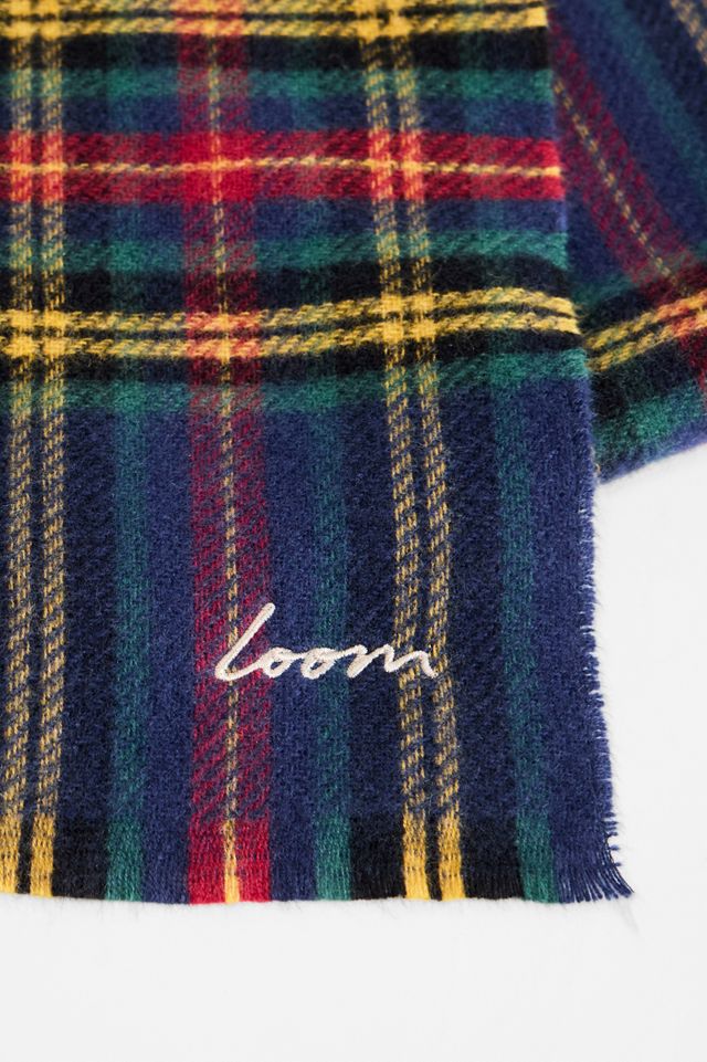 Loom Sciarpa Heritage a Quadri Rossa #3