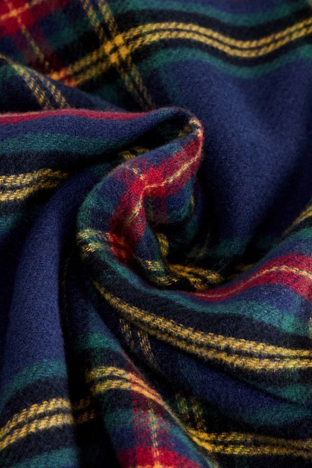 Loom Sciarpa Heritage a Quadri Rossa #4