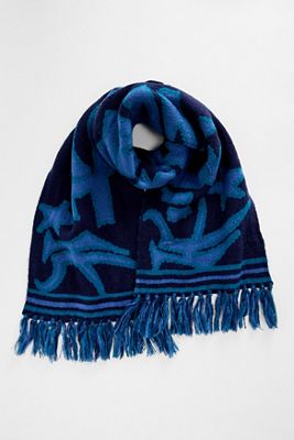 iets frans... Blauer Fußballschal