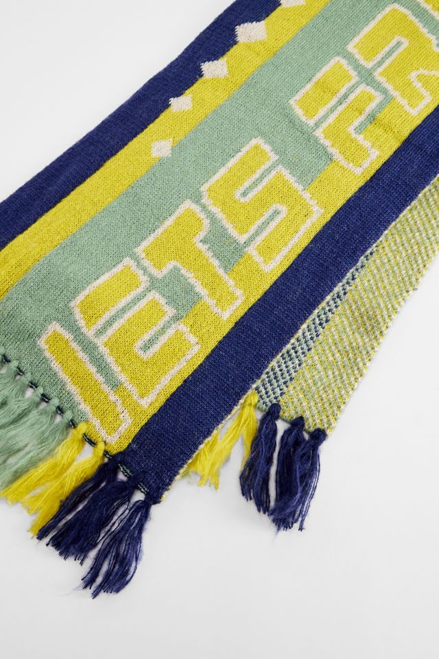 iets frans... Yellow & Blue Football Scarf #1