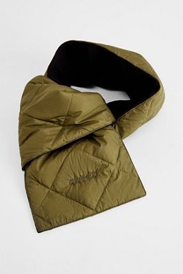 Gramicci Khaki Quilted Scarf