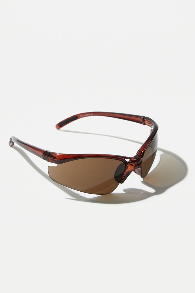 Good Times Eyewear Occhiali da sole con visiera marrone  #2