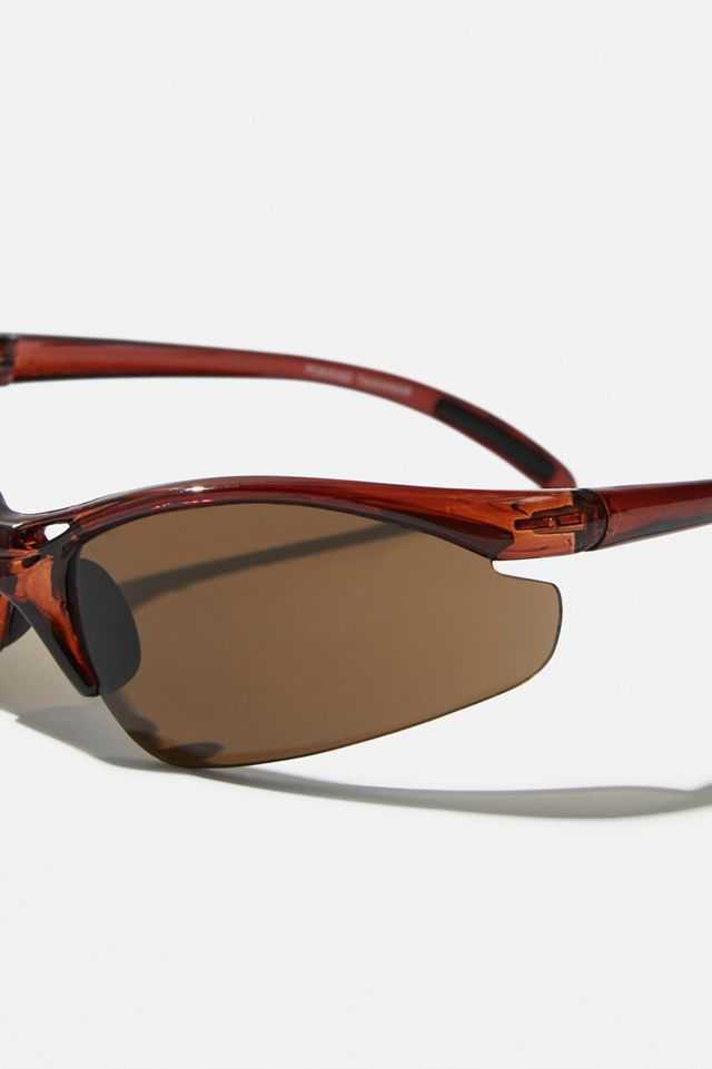 Good Times Eyewear Occhiali da sole con visiera marrone  #3