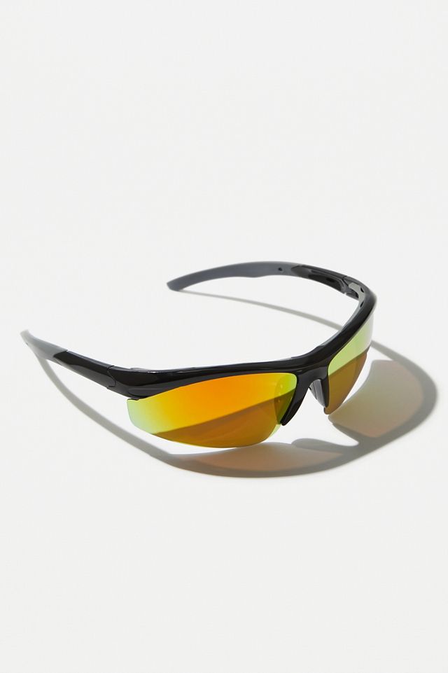 Good Times Eyewear Yellow Visor Sunglasses  #3