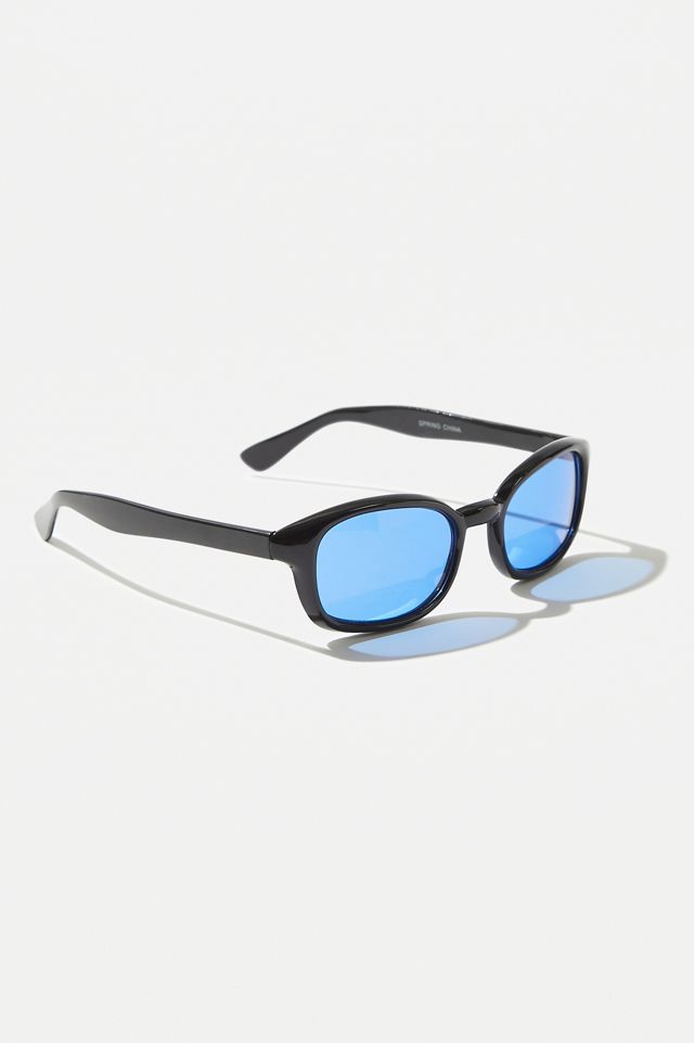 Good Times Eyewear 90s Blue Tint Sunglasses #2
