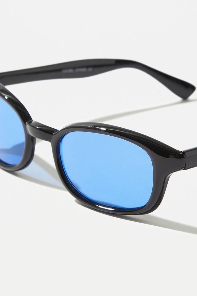 Good Times Eyewear 90s Blue Tint Sunglasses #3