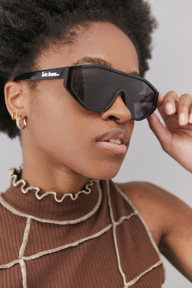 iets frans... Unisex Visor Frame Sunglasses #1